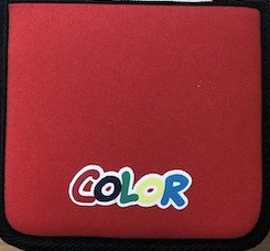 Original Nintendo Game Boy Color Carrying Case Rood