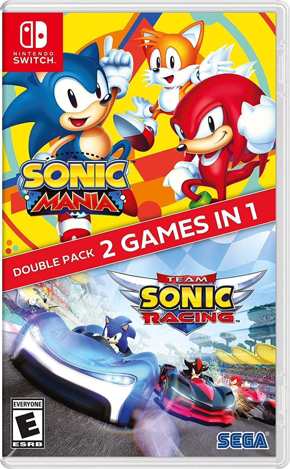 Sonic Mania + Team Sonic Racing (Nieuw)