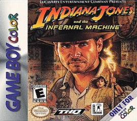 Indiana Jones and the Infernal Machine - Gameboy Color (Losse Cassette)