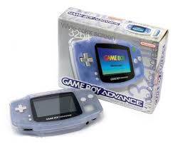 Nintendo Game Boy Advance Transparent Blue in Doos (Nette Staat & Krasvrij Scherm)