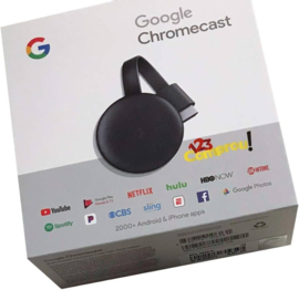 Google Chromecast V3 in Doos