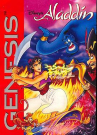 Disney's Alladin - Sega Genesis - NTSC (Losse Cartridge)