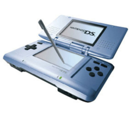 Nintendo DS Phat Blauw - Defect voor Onderdelen