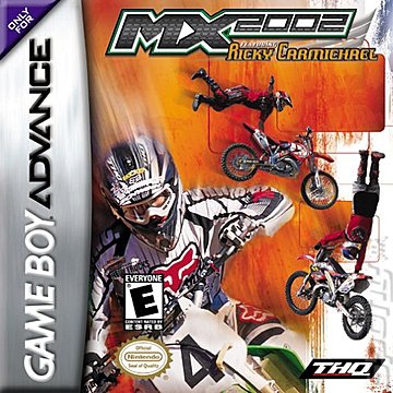 MX 2002 Featuring Ricky Carmichael - NTSC - Gameboy Advance (Losse Cassette)