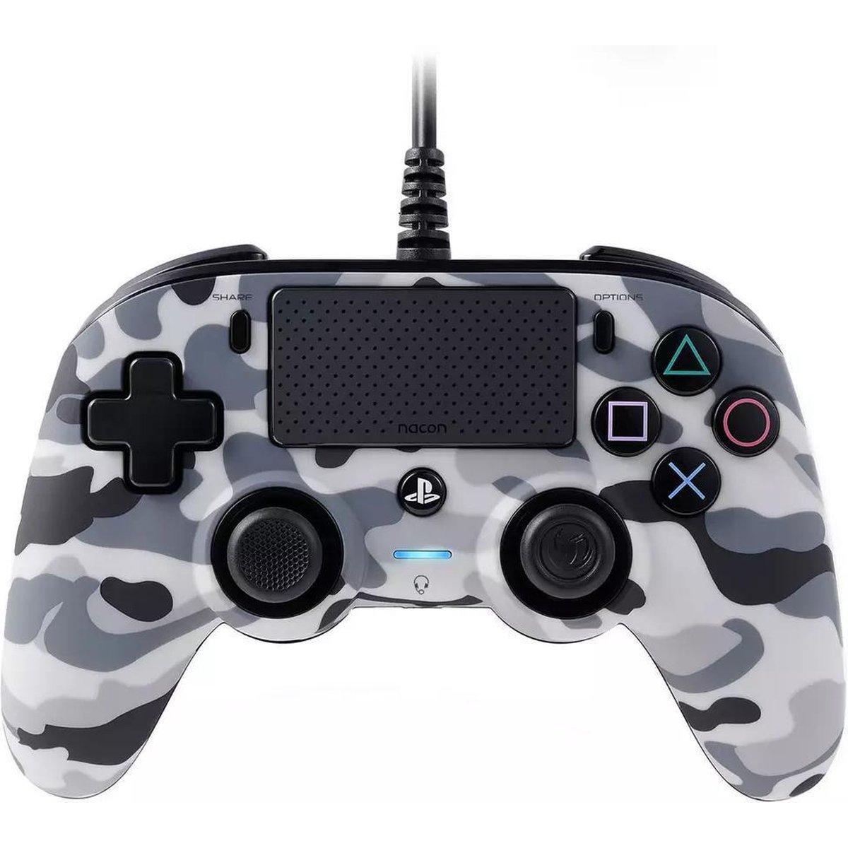 Nacon Compact Controller Camo Grijs