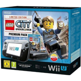 Wii U Console 32GB Zwart + Gamepad (Premium Pack Lego City in Doos)