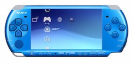 PSP Slim & Lite 3000 Blue in Doos (Nette Staat & Krasvrij Scherm)