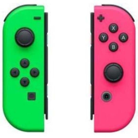 Originele Nintendo Switch Joy Con Groen/Roze Set in Doos