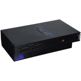 Playstation 2 Console Phat Zwart - Leest Geen Disc