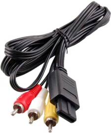 AV Kabel Nintendo Gamecube/N64/SNES (Third Party) (Nieuw)
