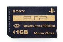 Sony Memory Stick Pro Duo 1GB MagicGate Zwart/Blauw