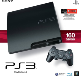 Playstation 3 Slim 160GB + Controller in Doos