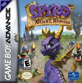 Spyro Attack of the Rhynocs - Gameboy Advance (Losse Cassette)
