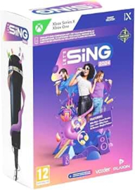 Let's Sing 2024 + 2X Microfoon in Doos - Frans (Buitenlands Doosje)