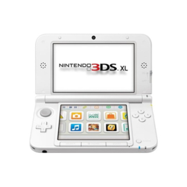 Nintendo 3DS XL Wit in Doos + Mario Kart 7 (Nette Staat & Krasvrije Schermen)