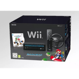 Nintendo Wii Mario Kart Pack Zwart in Doos