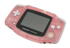 Nintendo Game Boy Advance Transparent Pink in Doos (Nette Staat & Krasvrij Scherm)