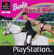 Barbie Race & Ride (Beschadigd Hoesje)
