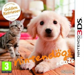 Nintendogs + Cats Golden Retriever & New Friends (Losse Cartridge)