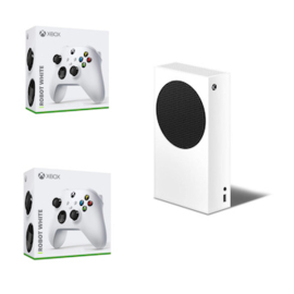 Xbox Series S 512GB + 2 Nieuwe Series X & S Controllers