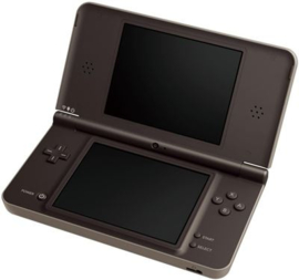 Nintendo DSi XL Zwart/Bruin in Doos (Nette Staat & Krassen op Onderscherm)