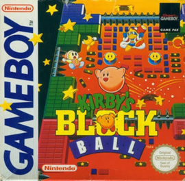 Kirby's Block Ball - Gameboy Classic (Losse Cassette) + Handleiding