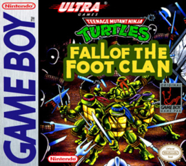Teenage Mutant Hero Turtles Fall of the Foot Clan - Beschadigd - Gameboy Classic (Losse Cassette)
