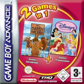 Disney’s Brother Bear + Disney Princess - Gameboy Advance (Losse Cassette)