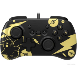 Mini Nintendo Switch Pikachu Wired Controller Zwart/Goud - Hori
