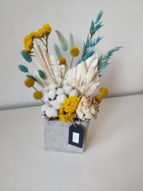 Droogbloemen stukje "Gertie"