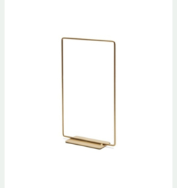 Frame rechthoek op voet