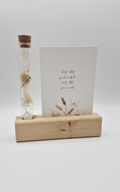 Flowergram met boodschap