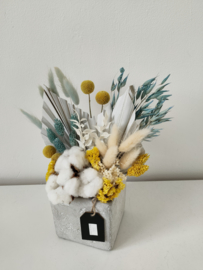 Droogbloemen stukje "Gertie"