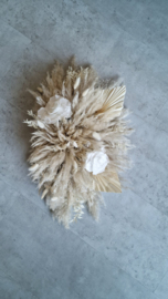 Droogbloemstuk "Fluffy pampas"