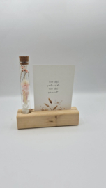 Flowergram met boodschap