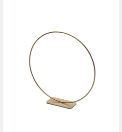 Frame rond op voet