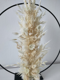 Droogbloemen krans "Daisy"