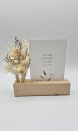 Flowergram met boodschap