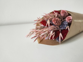 Droogbloemen boeket "Valentine"