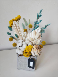 Droogbloemen stukje "Gertie"