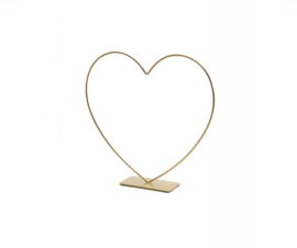 Frame hart op voet