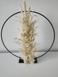 Droogbloemen krans "Daisy"
