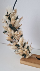 Droogbloemen krans "Cheryll"