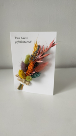 Felicitatie kaart "Lente"