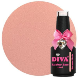 Diva Rubber Basecoat Bronzed Nude 15 ml