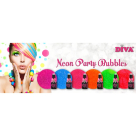 DIVA Gellak Neon Party Bubbles Collection 6x 10 ml