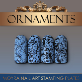 Moyra Stamping Plaat 03 Ornaments