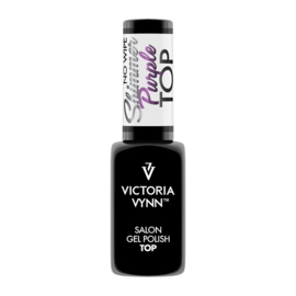 Victoria Vynn™ Gel Polish TOPGEL No Wipe Shimmer Purple 8 ml.