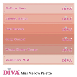 DIVA Colorpop Stickers Miss Mellow Palette