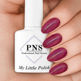 My Little Polish Holographic Wine Red
